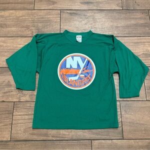 Youth Green Islanders Hockey Jersey